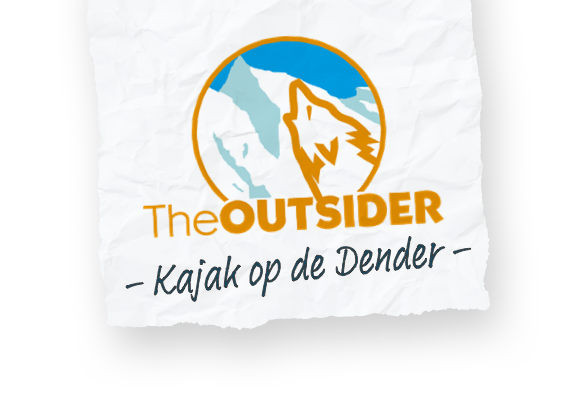 Kajak op de dender logo